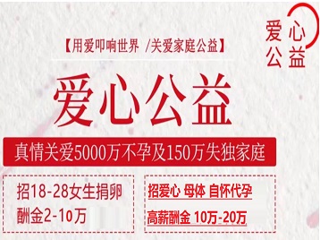 长丰捐卵助孕生子 爱心志愿者招募